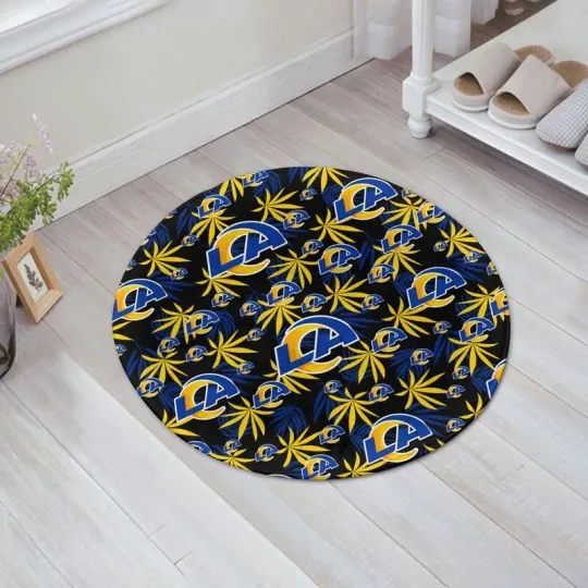 Discover Los Angeles Rams Fans Rug