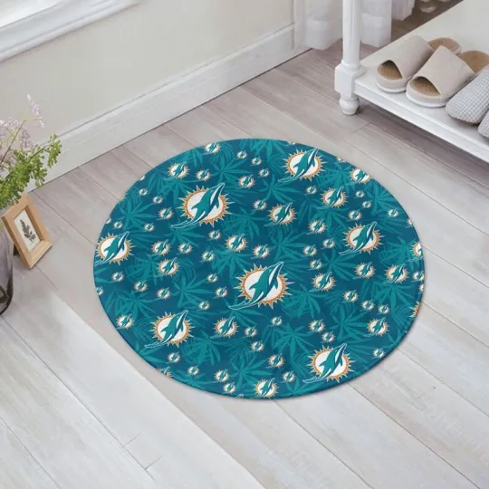 Miami Dolphins Fans Rug