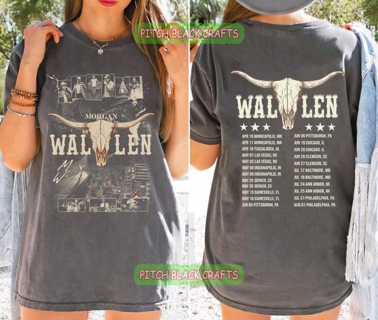Discover 2 sided Wallen Western Tshirt, Comfort Colors Country Music Tee, Still The Problem Tour 2026 Shirt, Fan Gift Idea, Merch 2026