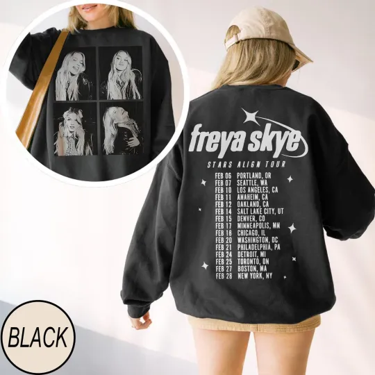 Discover Freya Skye Silent Treatment Shirt, Stars Align Tour 2026 Festival Tee