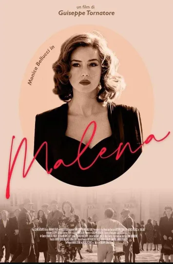 Discover Malena Movie Poster Monica Bellucci Vertical Art Print Wall Decor