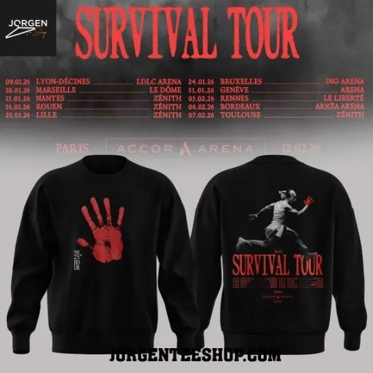 Discover Riles Survival Tour  2026 Sweatshirt 2D