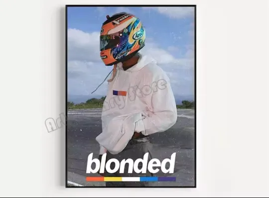 Discover Frank Ocean Blond Vertical Poster Premium Matte Wall Art
