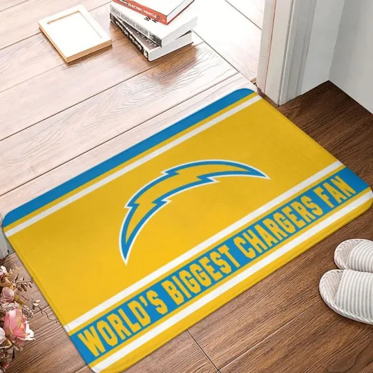 Discover World's San Diego Chargers  Fan Carpet 16x24in Floor Mat Home Decorative