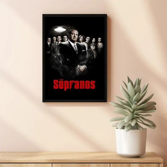 The Sopranos Cast Poster Premium Matte Vertical Wall Art