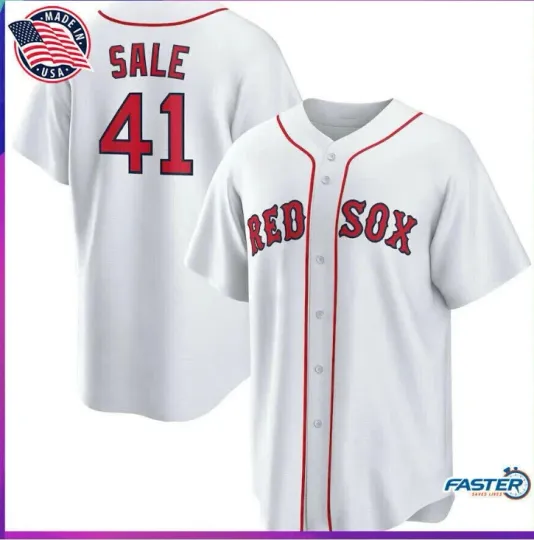 Discover Sale 41 Red Sox Baseball Jersey Fan Made - father day gift jersey, new