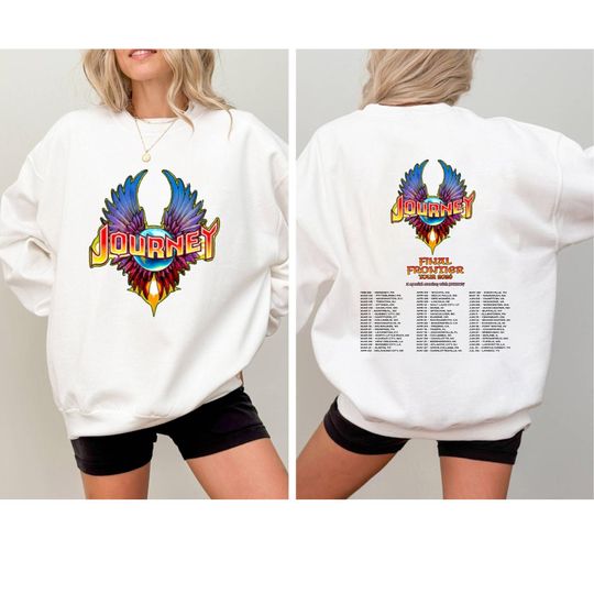 Discover Final Frontier Tour 2026 Shirts Journey Band Sweatshirt