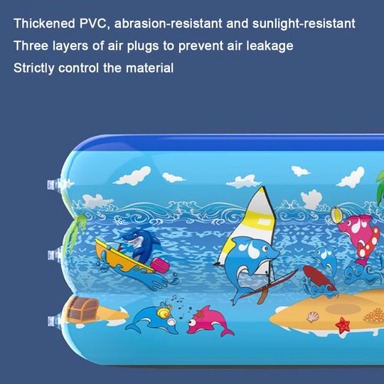 Discover Inflatable Swimming Pool PVC Framed Swimming Pool Cartoon Pattern Thickening Swimming Pool for Summer Outdoor Indoor