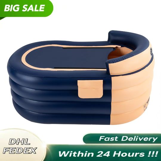 Discover Inflatable Swimming Pool, 33.07x55.11x29.13in, PVC, 220 lbs Capacity, Wireless Rechargeable Pump, Ergonomic Backrest