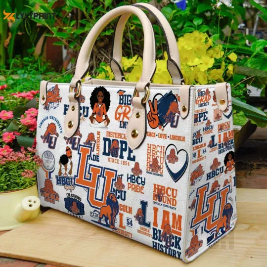 Discover Langston University Leather Handbag Gift For Women