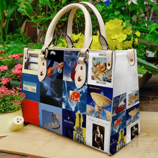 Discover Dire straits Leather Hand Bag For Women Gift