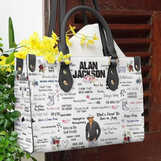 Discover Alan Jackson Leather Bag For Women Gift