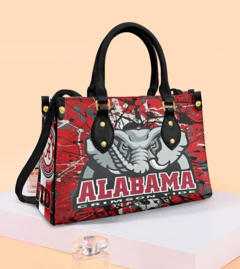 Discover Albm Crimson Tide Leather Bag For Women Gift
