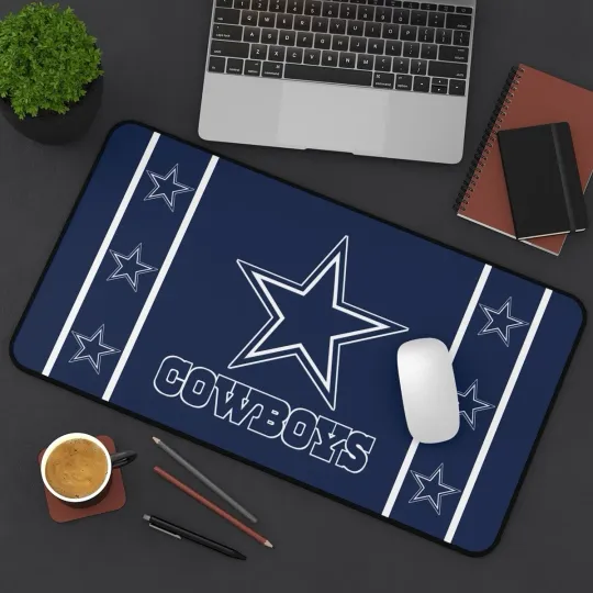Discover Dallas Cowboys Desk Mat Laptop football mouse pad, Gamer Mousepad football