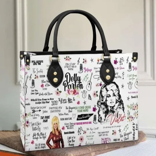 Discover Dolly Parton Leather Bag For Women Gift