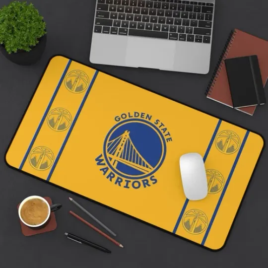 Discover golden state warriors Desk Mat Laptop basket mouse pad, Gamer Mousepad nba