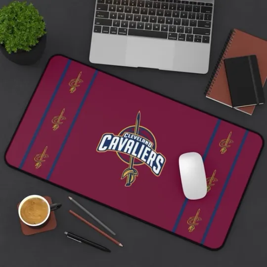 Discover cleveland cavaliers Desk Mat Laptop basket mouse pad, Gamer Mousepad nba