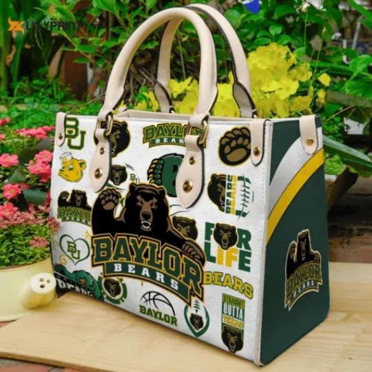 Discover Baylor Bears Leather Handbag For Women Gift