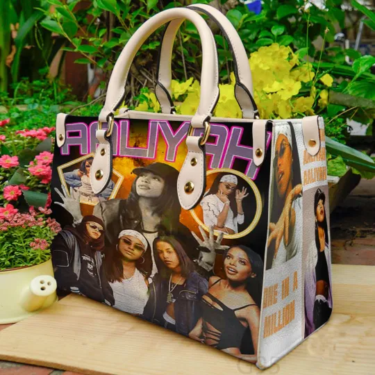Discover Aaliyah Lover Leather HandBag For Women Gift