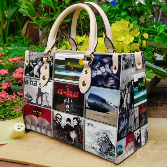 Discover A-Ha Leather HandBag For Women Gift