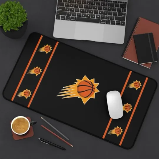 Discover phoenix suns Desk Mat Laptop basket mouse pad, Gamer Mousepad nba