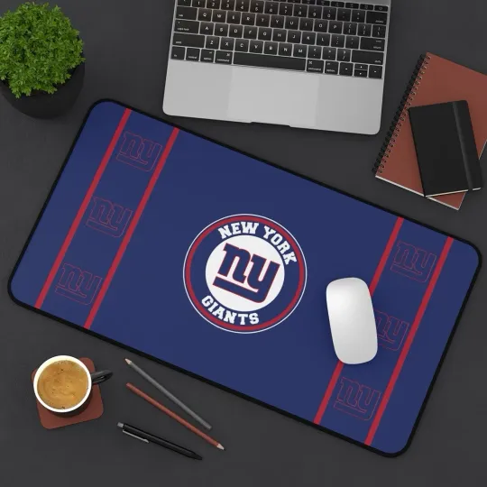 Discover new york giants Desk Mat Laptop football mouse pad, Gamer Mousepad football
