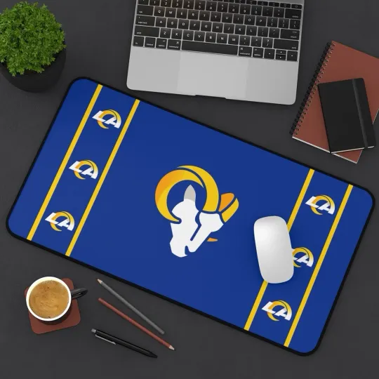Discover los angeles rams Desk Mat Laptop football mouse pad, Gamer Mousepad football