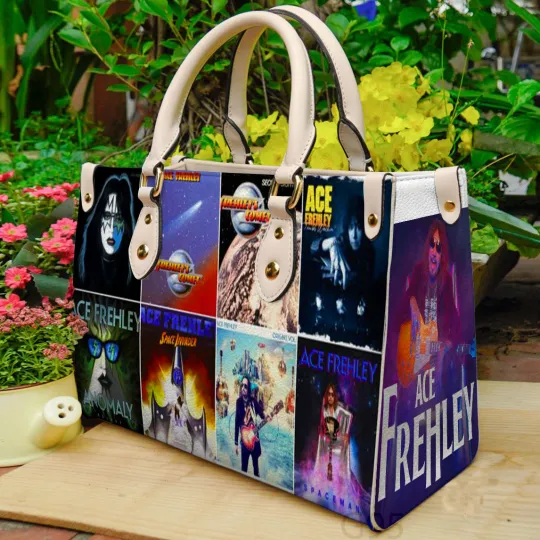 Discover Ace Frehley Leather Hand Bag For Women Gift