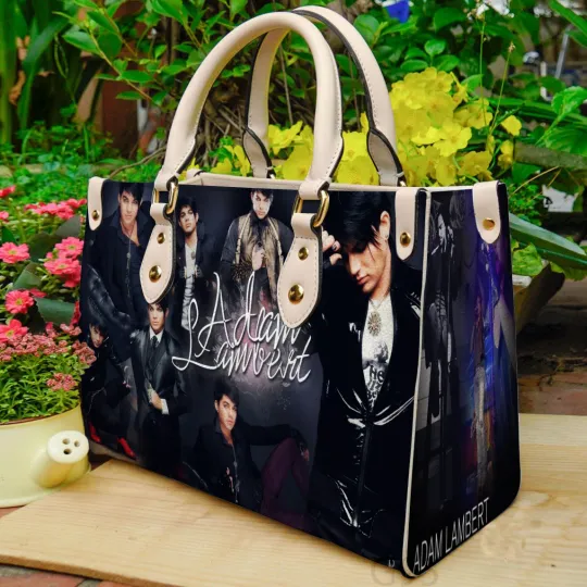 Discover Adam Lambert Leather HandBag For Women Gift