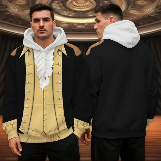 Discover Alexander Hamil ton Costume Shirt, Hamilton Musical Hoodie, Revolutionary War Hoodie, Musical Cosplay Hoodie, Broadway Cosplay Gift