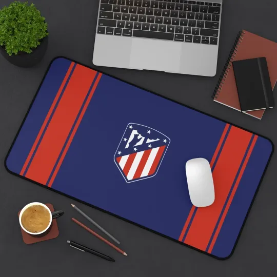 Discover atletico madrid fc Desk Mat Laptop calcio mouse pad, Gamer Mousepad