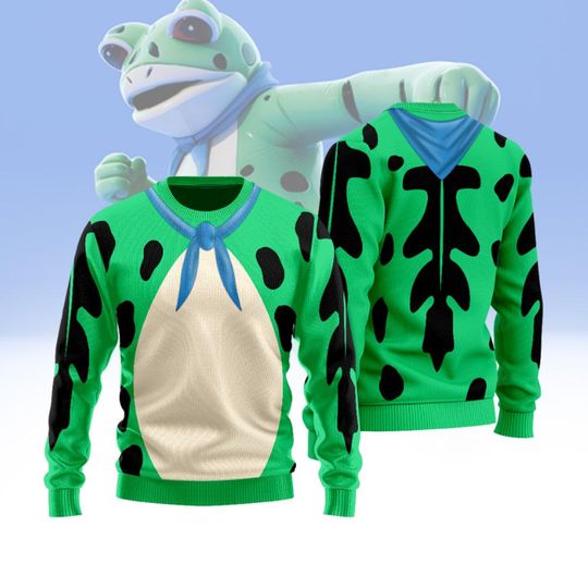 Discover Resist Frog Costume Ugly Christmas Sweater, Funny Animal Xmas Sweatshirt, Cute Holiday Pullover, Christmas Gift for Kid Adult