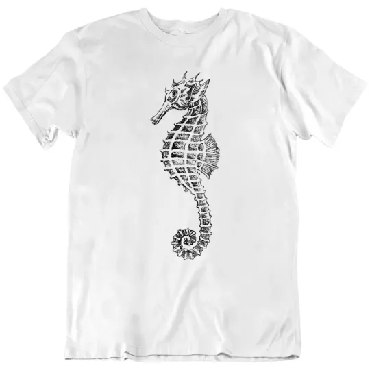 Discover Seahorse Fish Animal Nature Ocean T-Shirt for Men Women