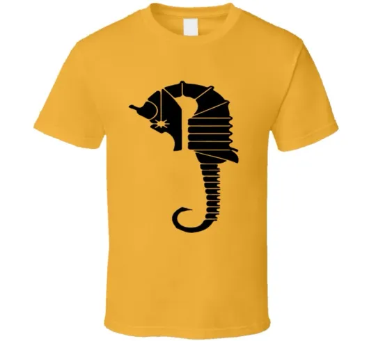 Discover Black Seahorse T-Shirt