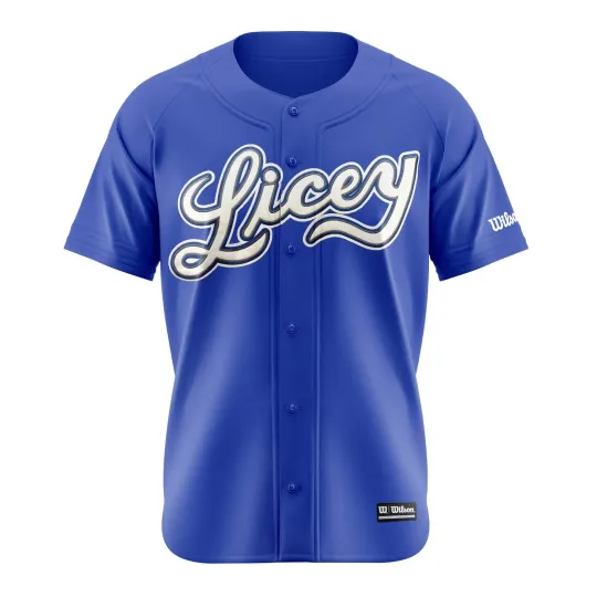 2025 - 2026 | Licey Baseball Jersey Solid Royal Blue Wilson - Tigres del Licey M