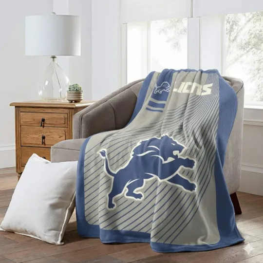 Detroit Lions Fleece Blanket
