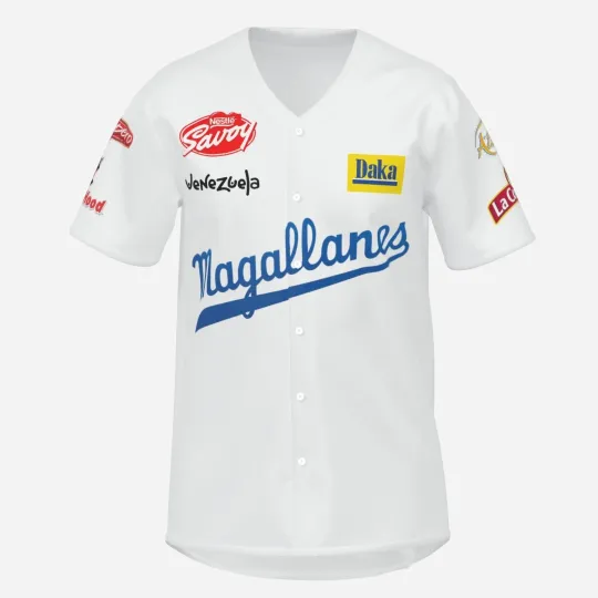 Discover Navegantes del Magallanes - camisa baseball shirt Replica venezuela, 2026 white