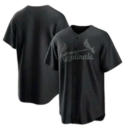Discover Custom 2026 St. Louis Cardinals Matte Grey Special Edition 3D Print Black Jersey
