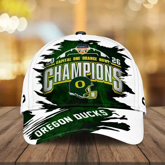 Discover Ducks Football Orange Bowl Champions Classic Cap –  14321