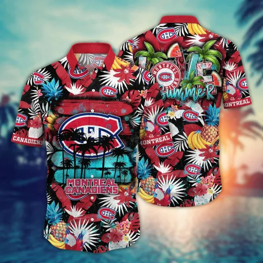 Discover Montreal Canadiens Hawaiian Shirt