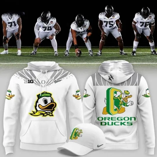Discover Ducks Football Quarterfinals Uniform Hoodie