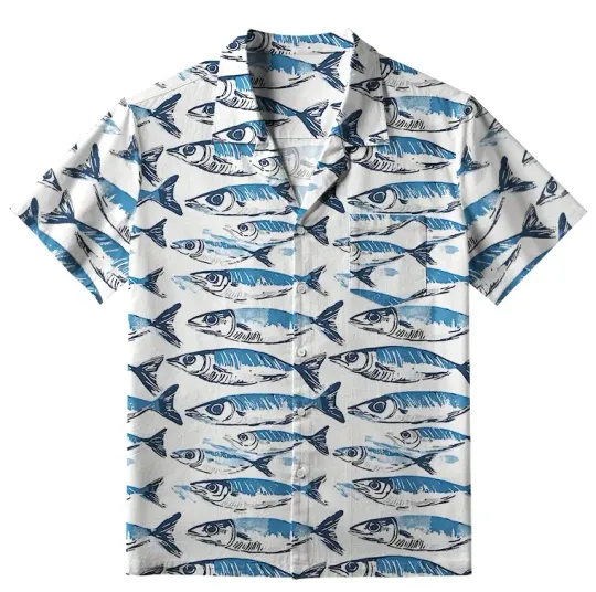 Discover Oceanic Fish Hawaiian Shirt
