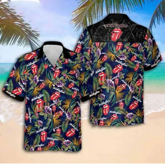 Rolling Stones Summer Hawaiian Shirt