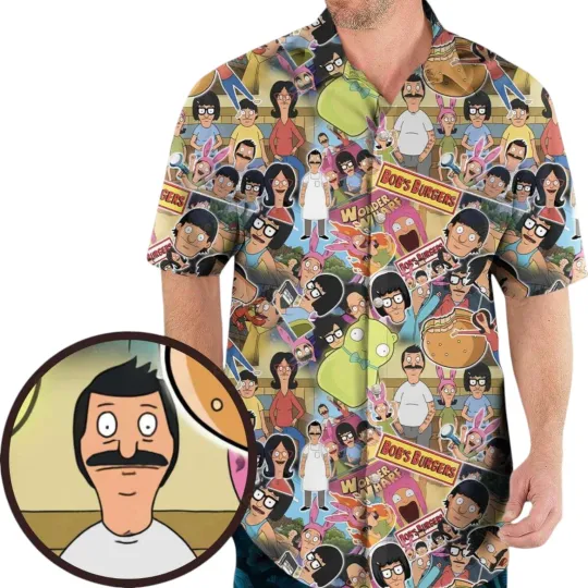 Discover Burger Wonder Wharf Summer Hawaiian Shirt