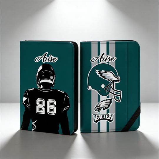 Discover Custom Football Team Inspired Passport Holder, Personalized Name Travel Cover Fan Gift