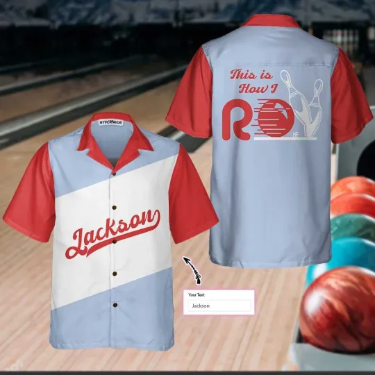 Discover Custom Retro Bowling Summer Hawaiian Shirt