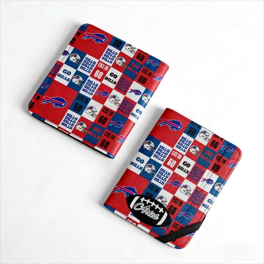 Discover Custom Football Passport Holder, Personalized Name Travel Cover for Sports Fans