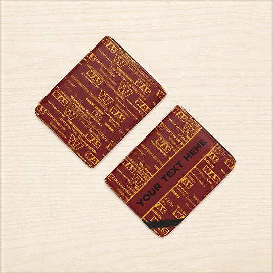 Discover Custom Name Passport Cover, Custom Football Passport Holder, Personalized Name Travel Cover Gift