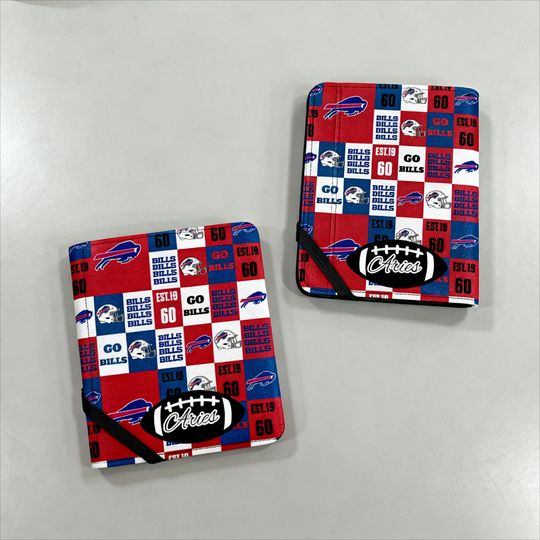 Discover Personalized Football Passport Cover, Custom Name Travel Wallet Gift for Fans