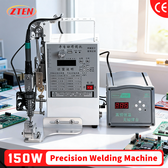 Discover Multifunction Semi Automatic Electrical Soldering welding Machine Pedal Type Soldering Station Power Plug USB Welding Equipment